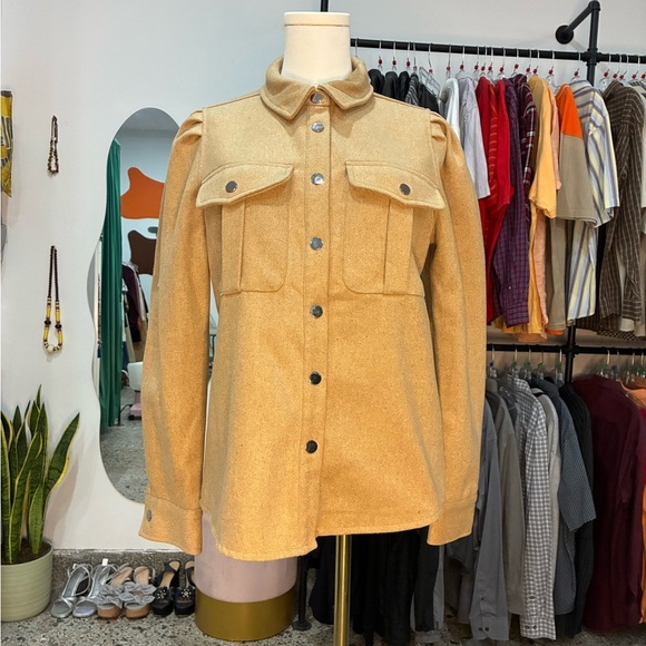 Only Tan Utility Jacket for Women - Picture 1 of 4